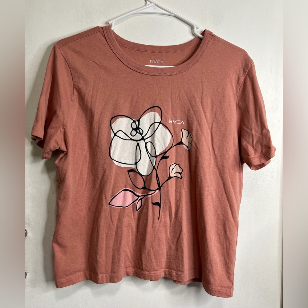 RVCA Flower Graphic Tee